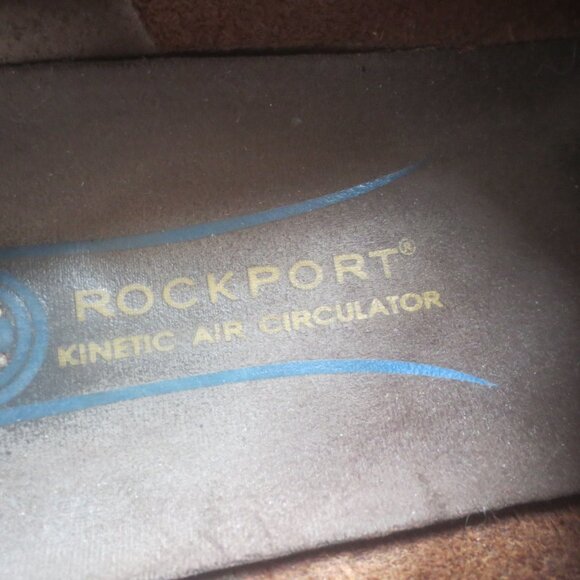 Rockport Mens Size 11 Loafer Driving Shoes Brown Leather Slip On Comfort Shoes. - Picture 15 of 16